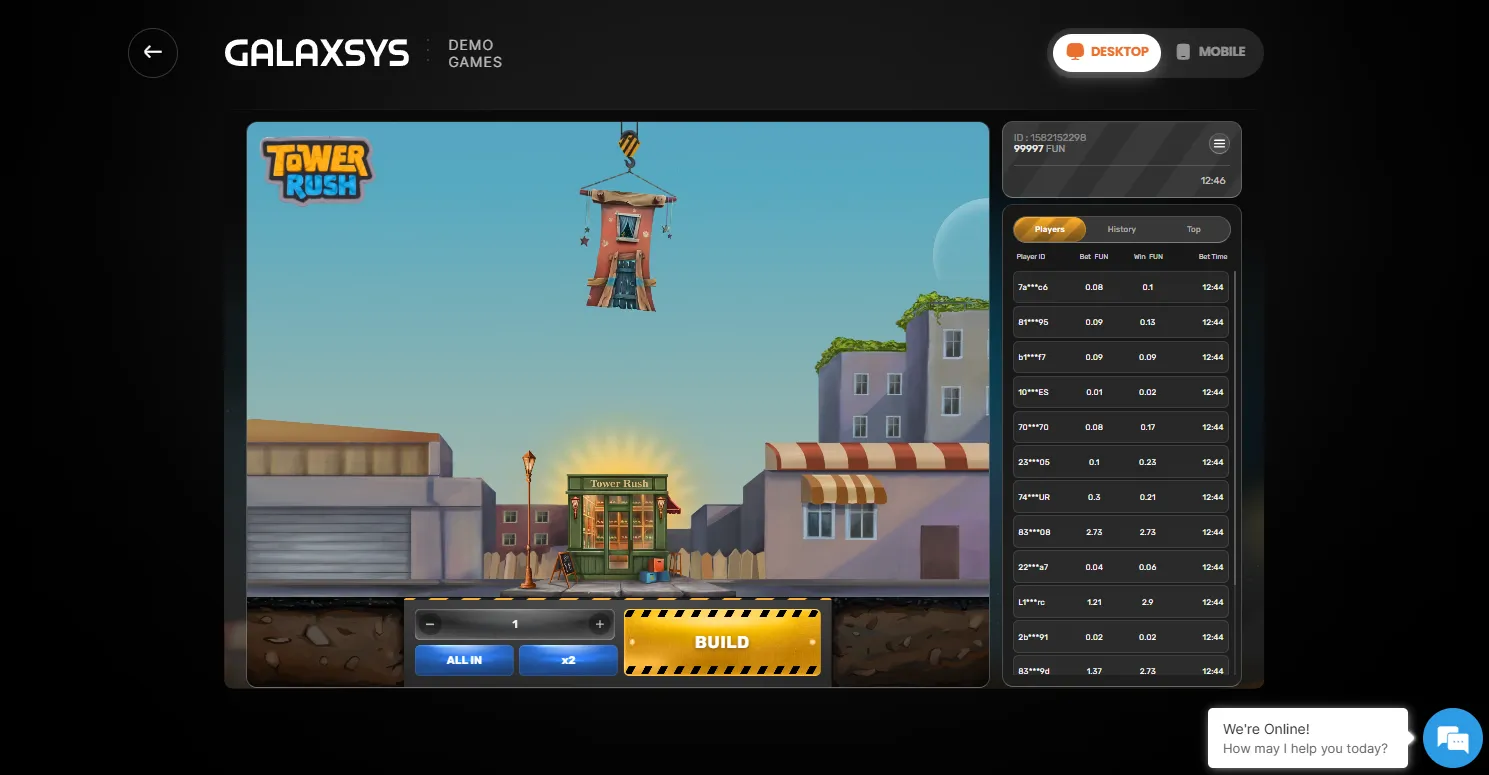 Trying the Tower Rush game demo first